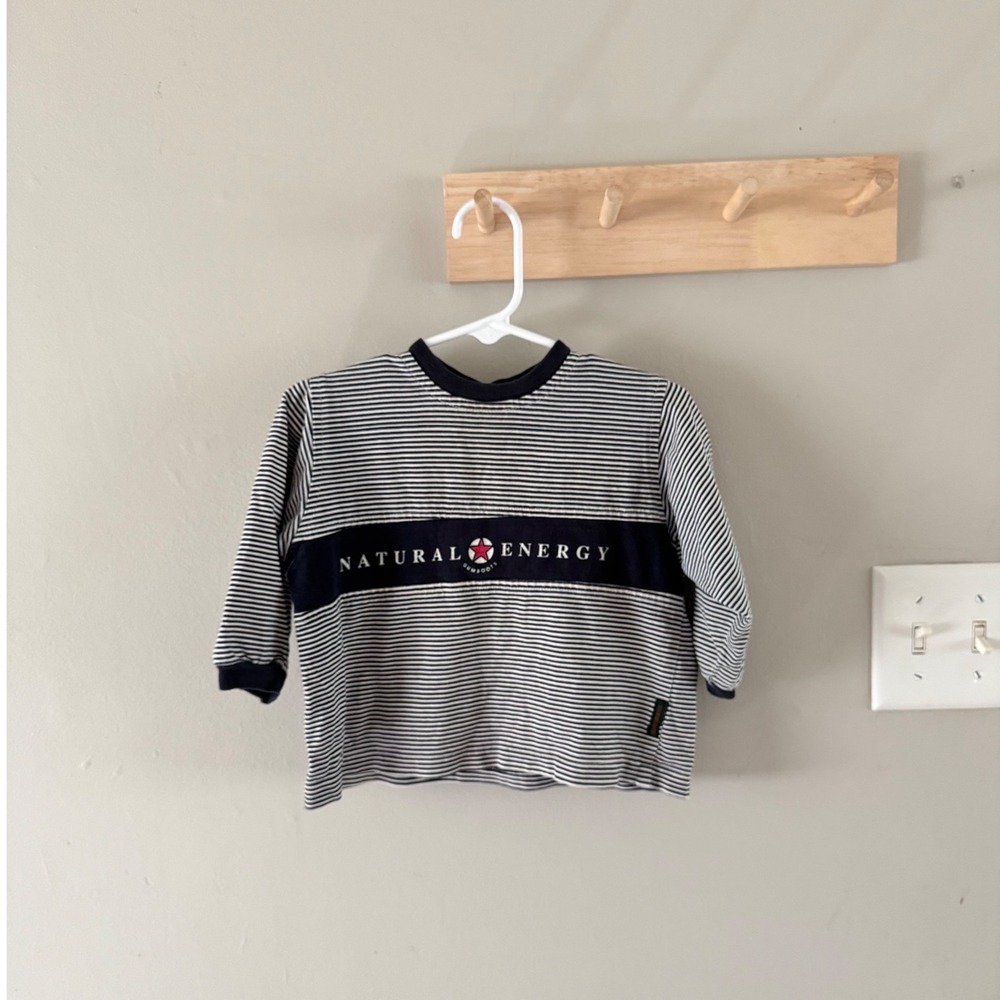 12m vintage stripped‎ long sleeve